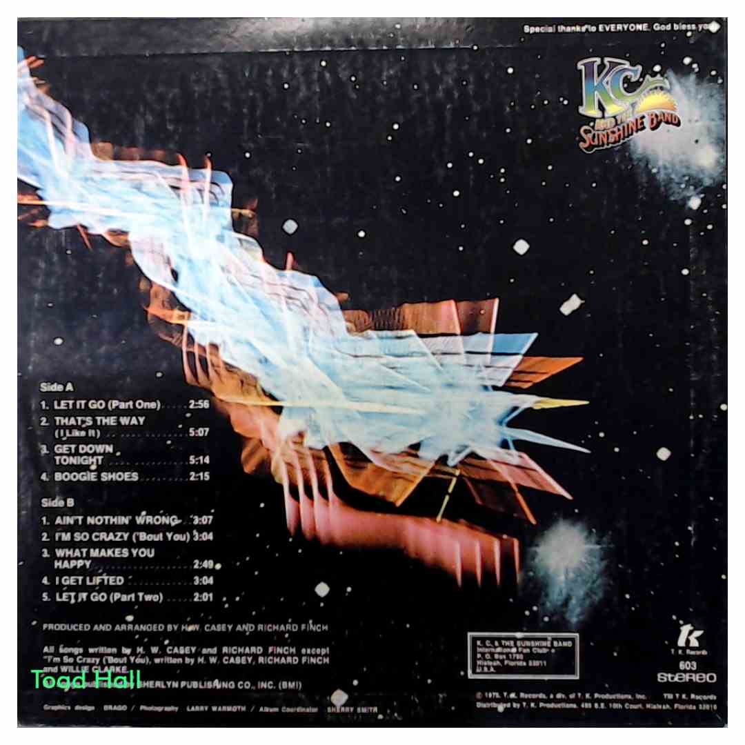 KC and the Sunshine Band - KC and the Sunshine Band - Used Vinyl