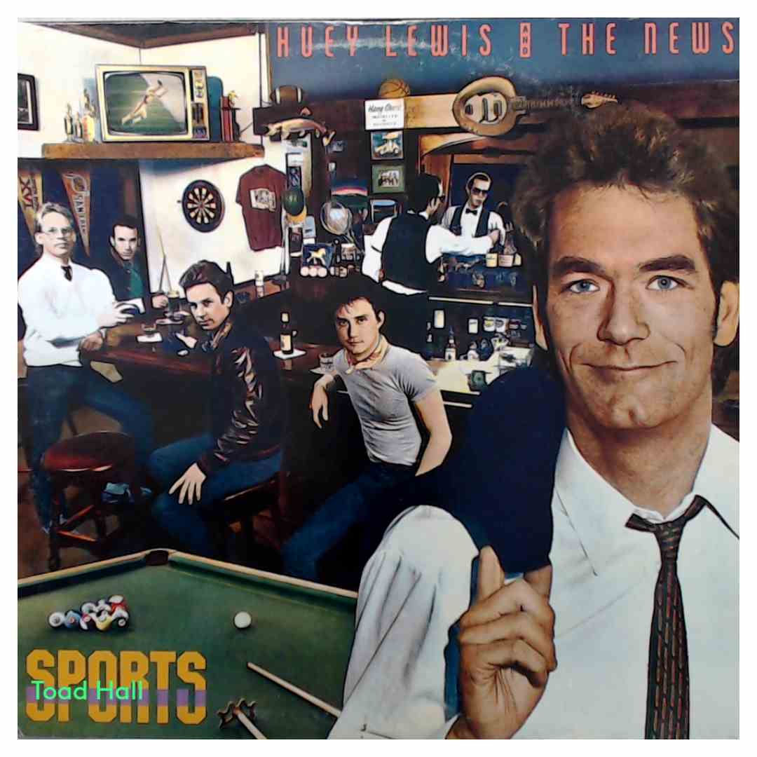 Huey Lewis & The News  Sports  Used Vinyl LP