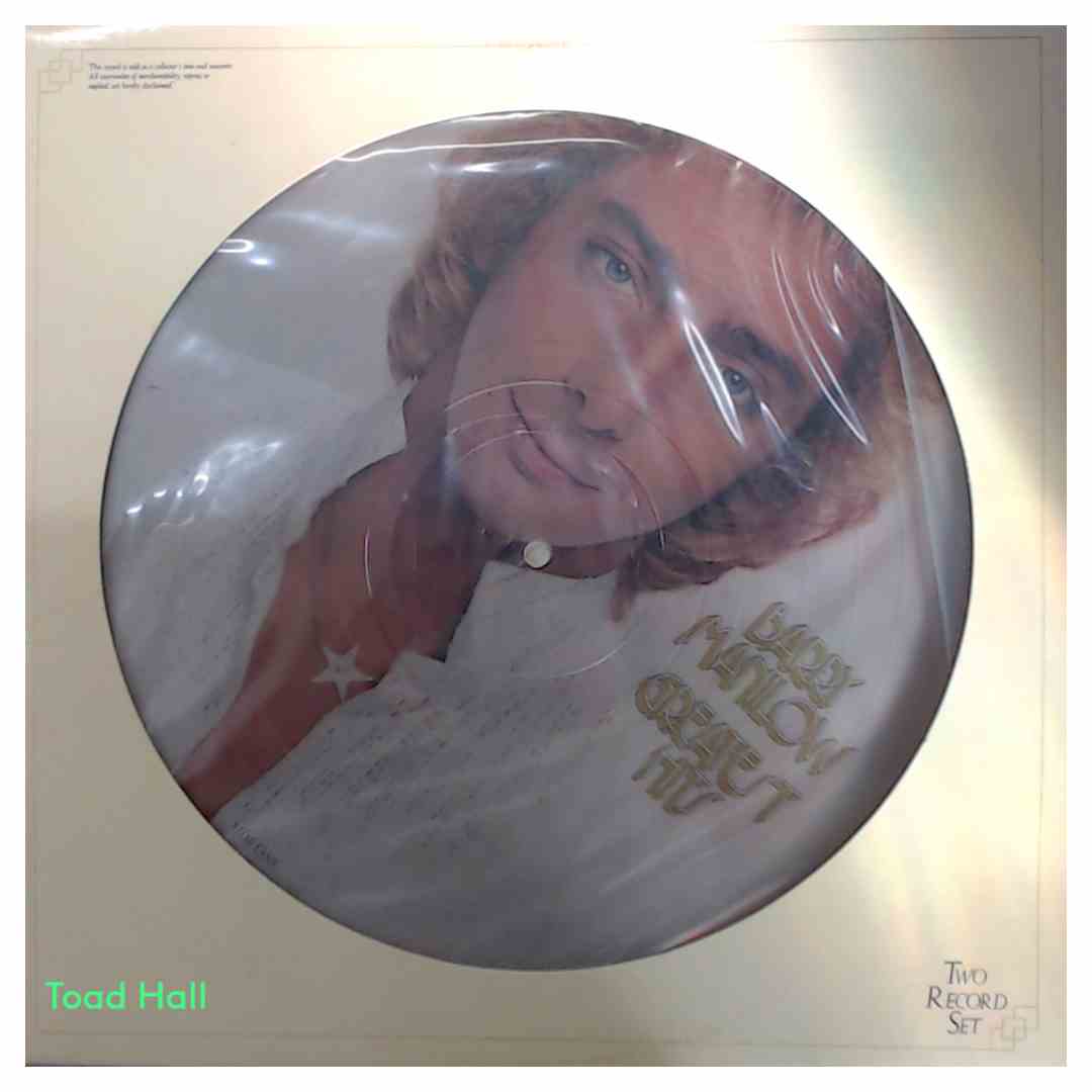 Barry Manilow - Greatest Hits (2 LP Picture Disc) - Used Vinyl