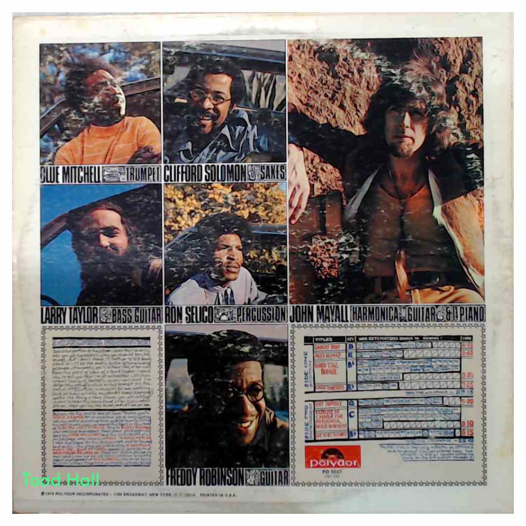 John Mayall - Jazz Blues Fusion - Used Vinyl