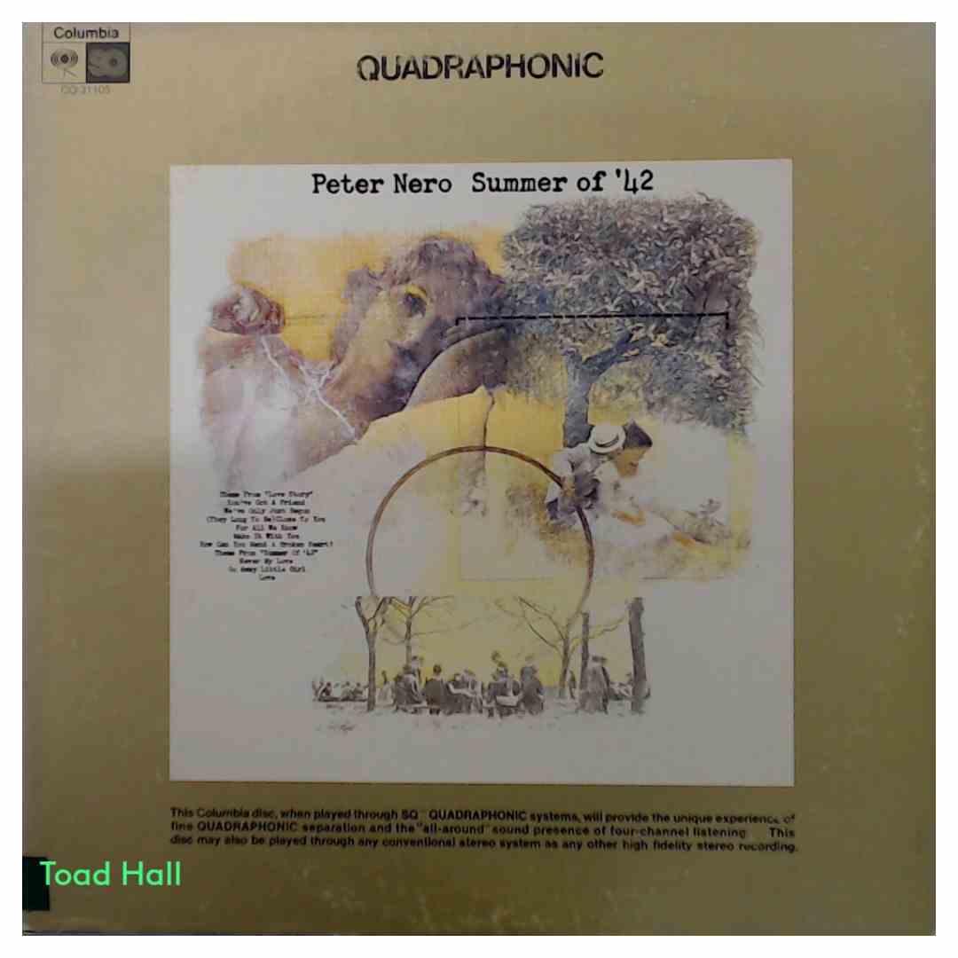 Peter Nero - Summer Of '42 (Quadrophonic) - Used Vinyl