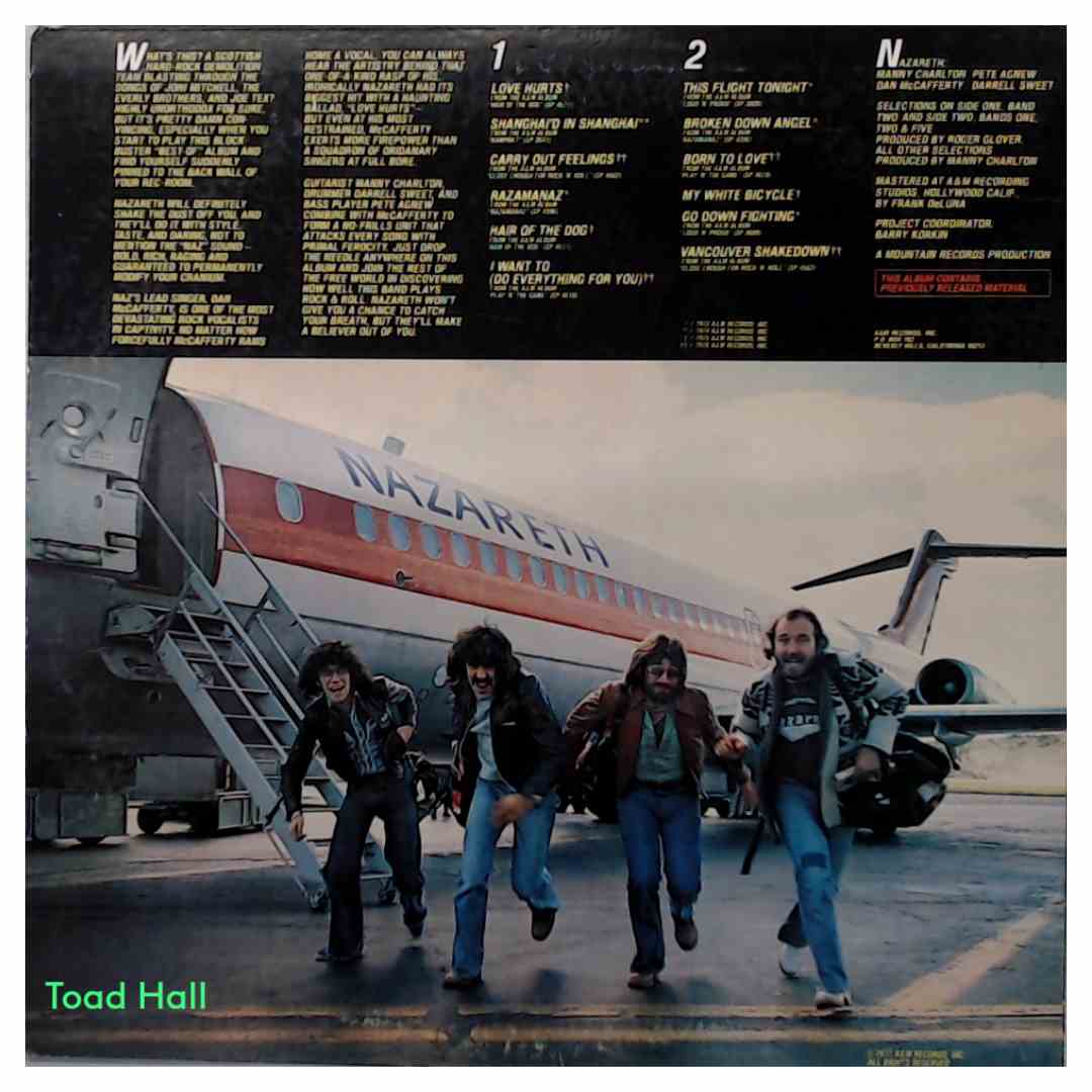 Nazareth - Hot Tracks - Used Vinyl