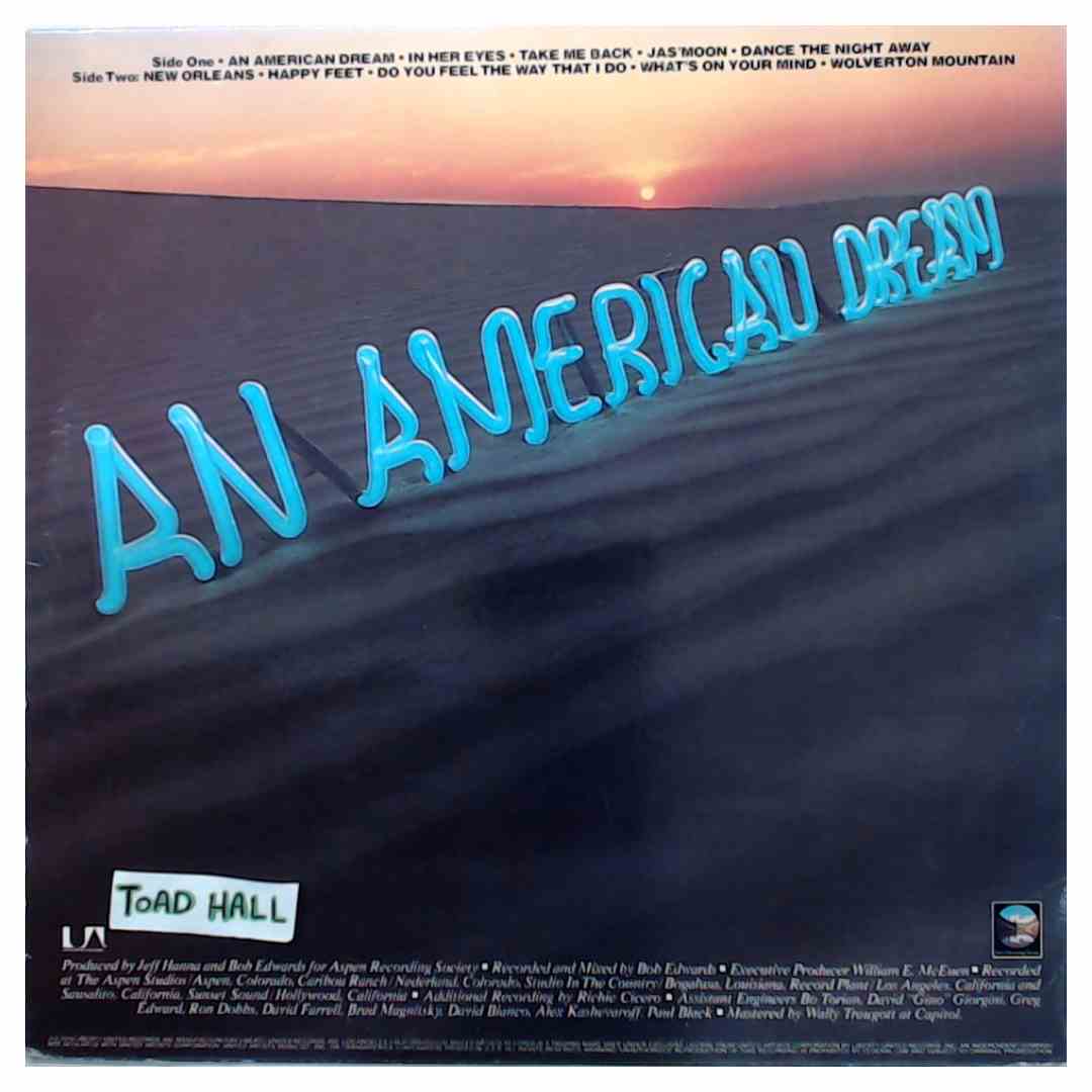 Nitty Gritty Dirt Band (The Dirt Band) - An American Dream - Used Vinyl