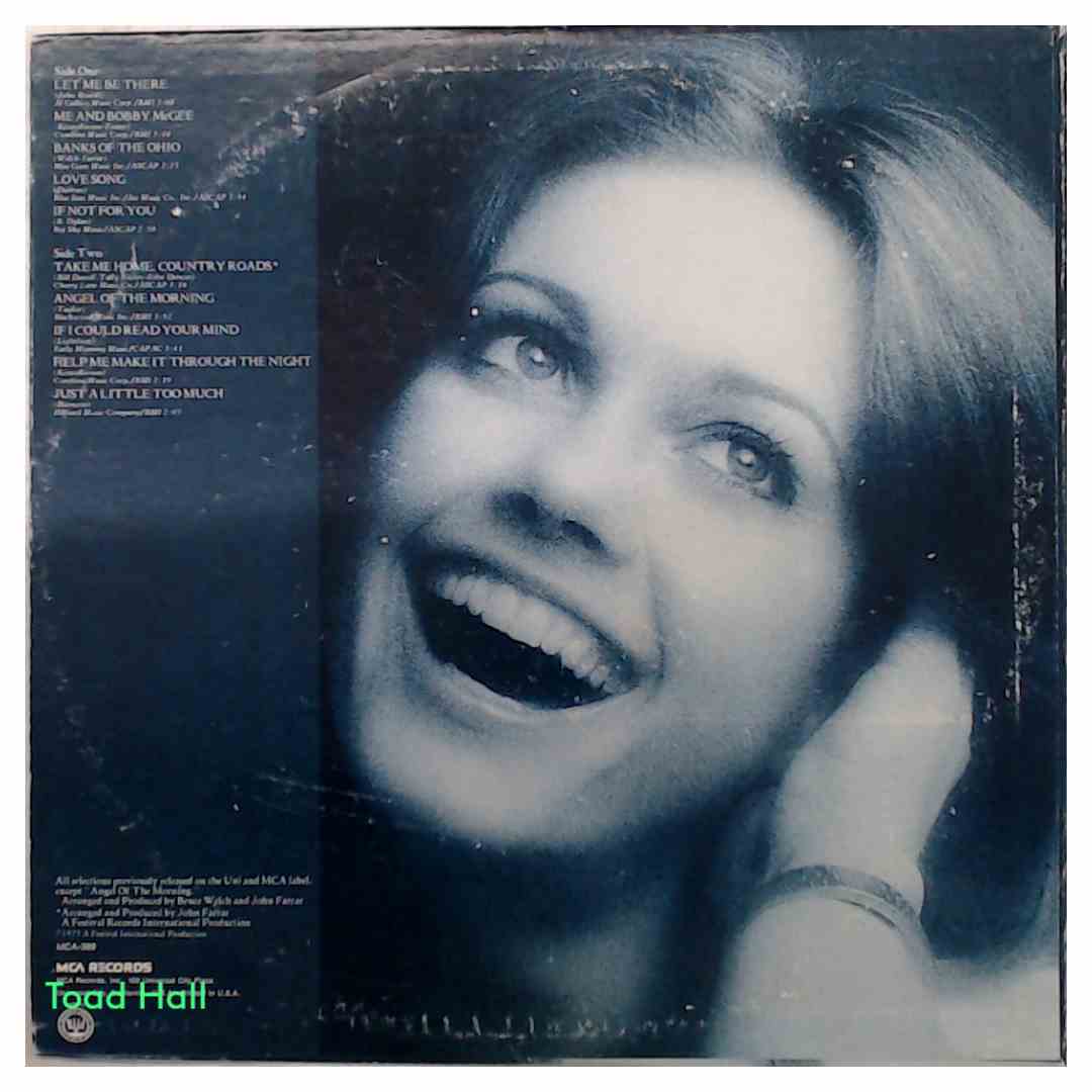 Olivia Newton-John - Let Me Be There - Used Vinyl