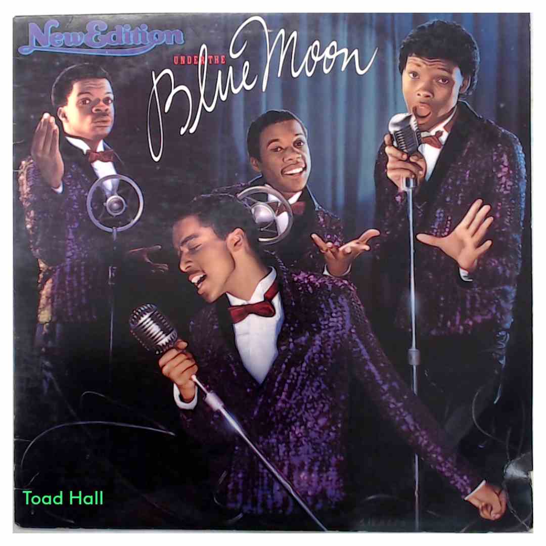 New Edition - Under The Blue Moon(W/Insert) - Used Vinyl