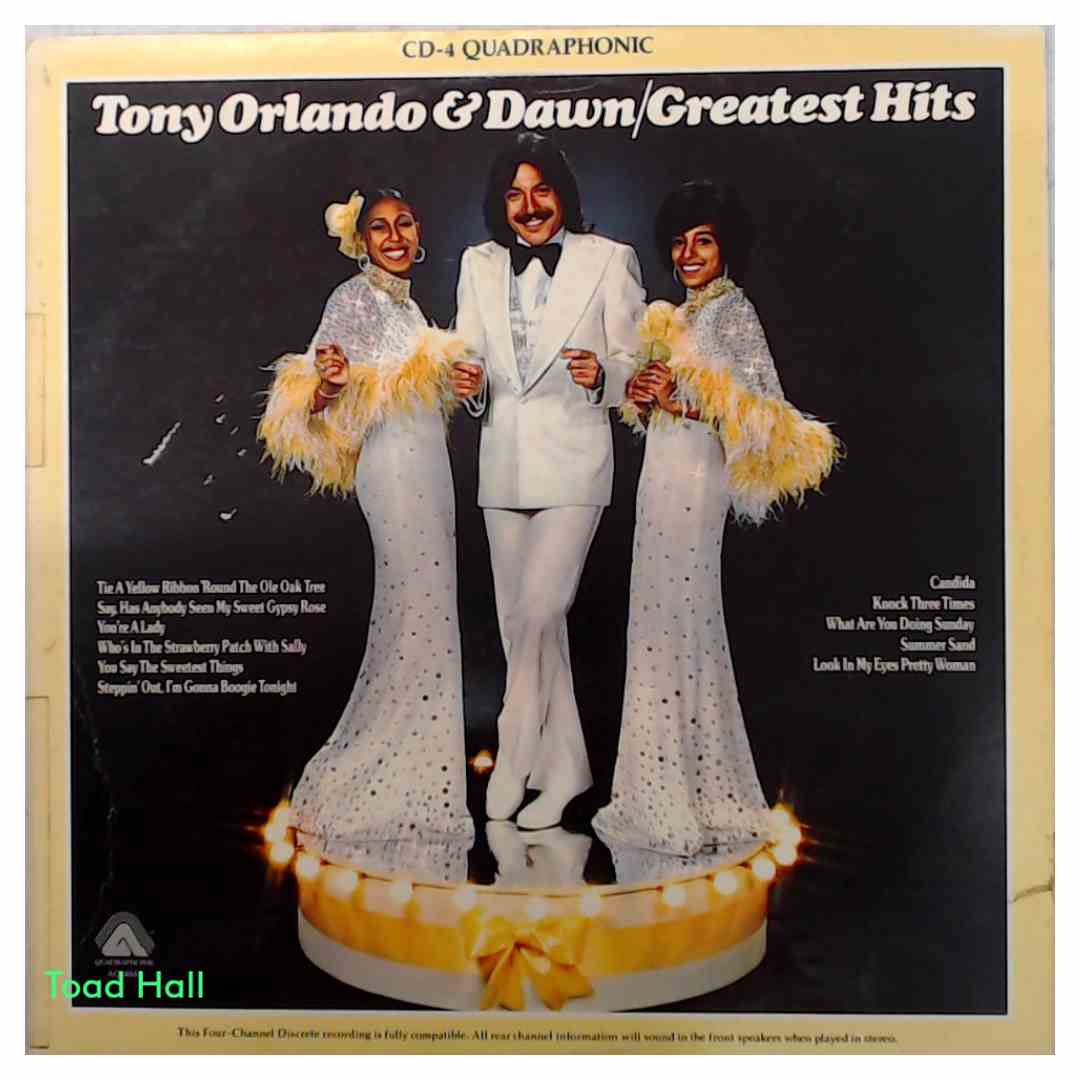 Tony Orlando & Dawn - Greatest Hits (Quadrophonic) - Used Vinyl