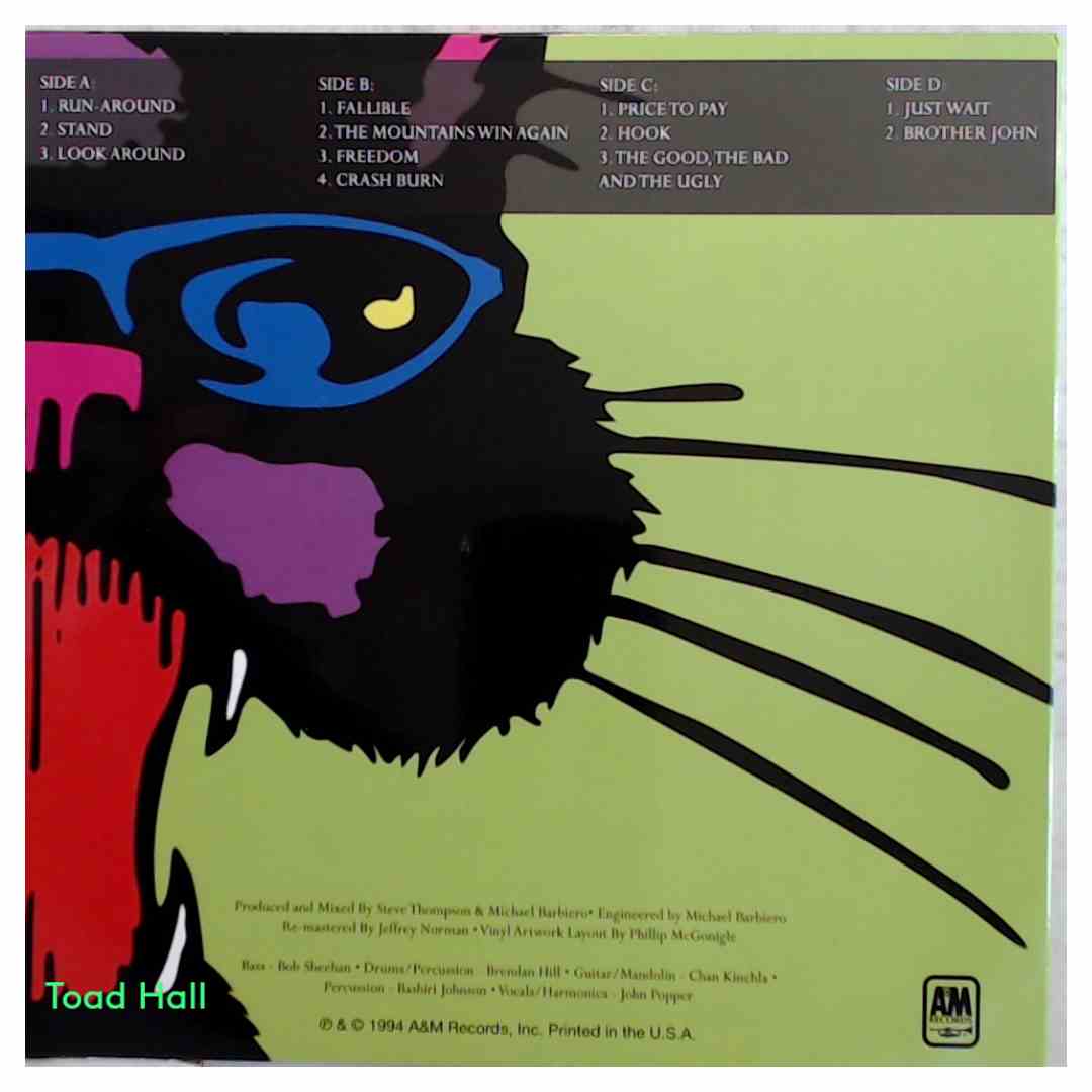 Blues Traveler - Four (Unofficial Release) - Light Green Translucent Vinyl