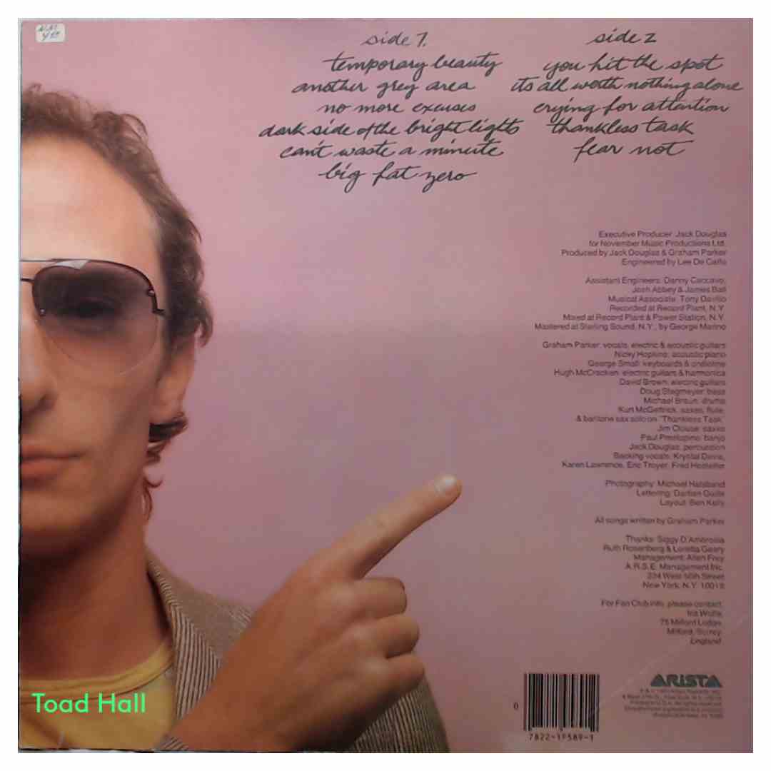 Graham Parker - Another Grey Area - Used Vinyl