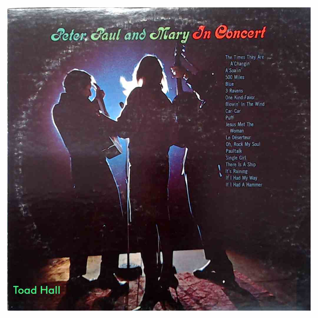 Peter Paul & Mary - In Concert (2 LP) - Used Vinyl