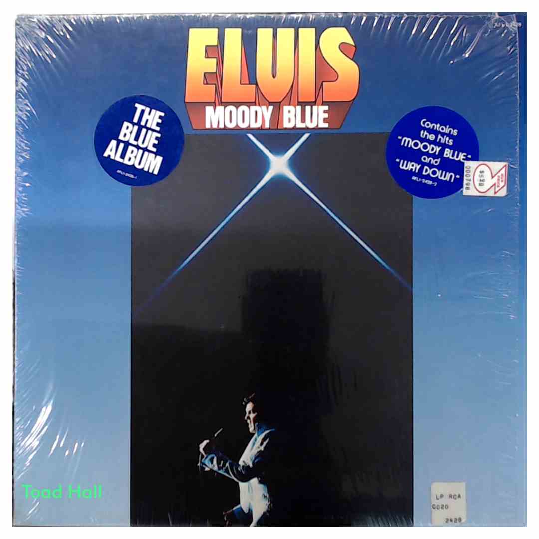 Elvis Presley - Moody Blue (Blue Vinyl) - Used Vinyl