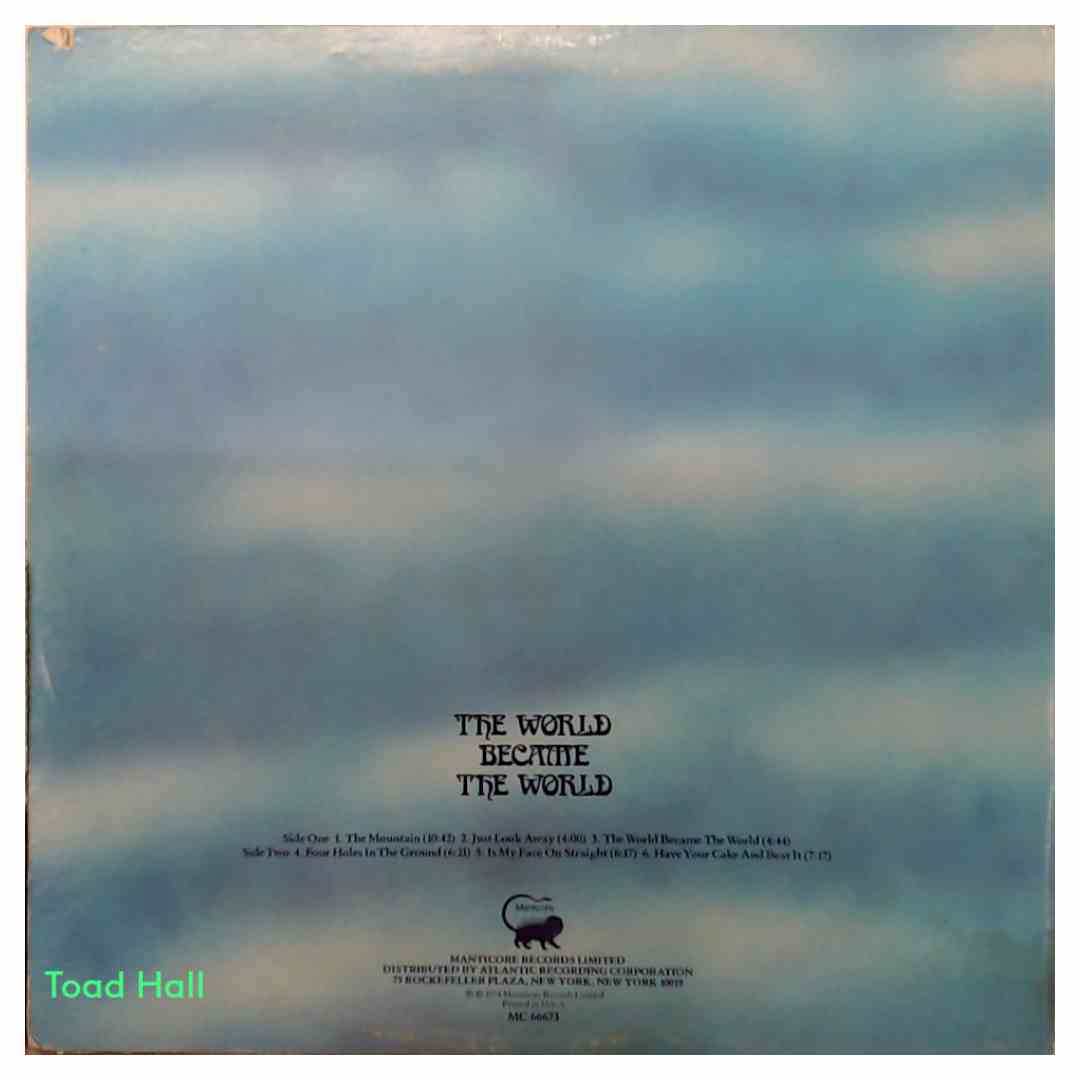 Premiata Forneria Marconi - The World Became The World (Promo Cover) - Used Vinyl