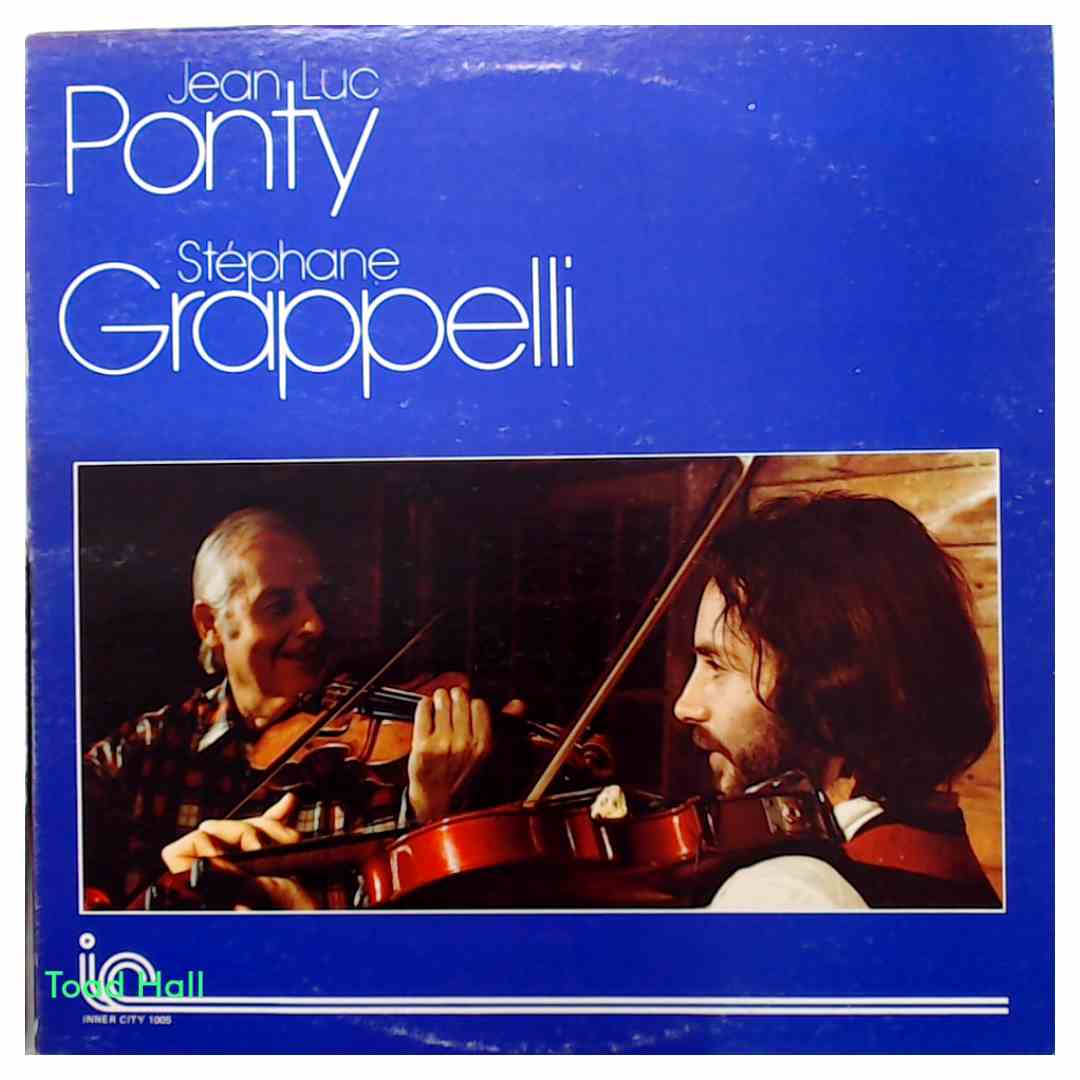 Jean Luc Ponty/Stephane Grappeli - Used Vinyl