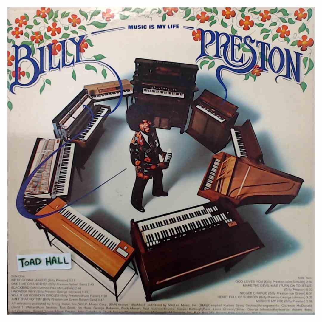 Billy Preston - Music Is My Life - Used Vinyl