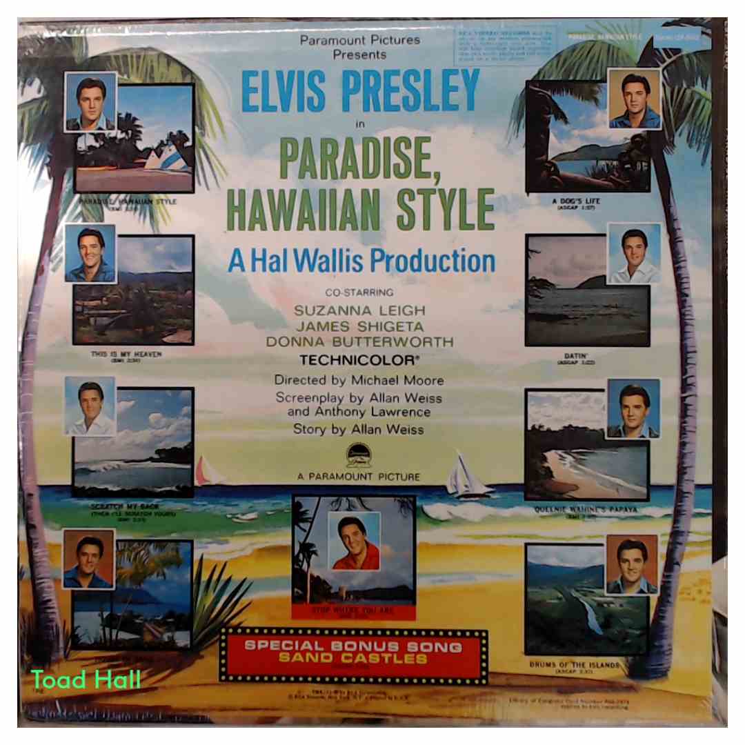 Elvis Presley - Paradise, Hawaiian Style - Used Vinyl