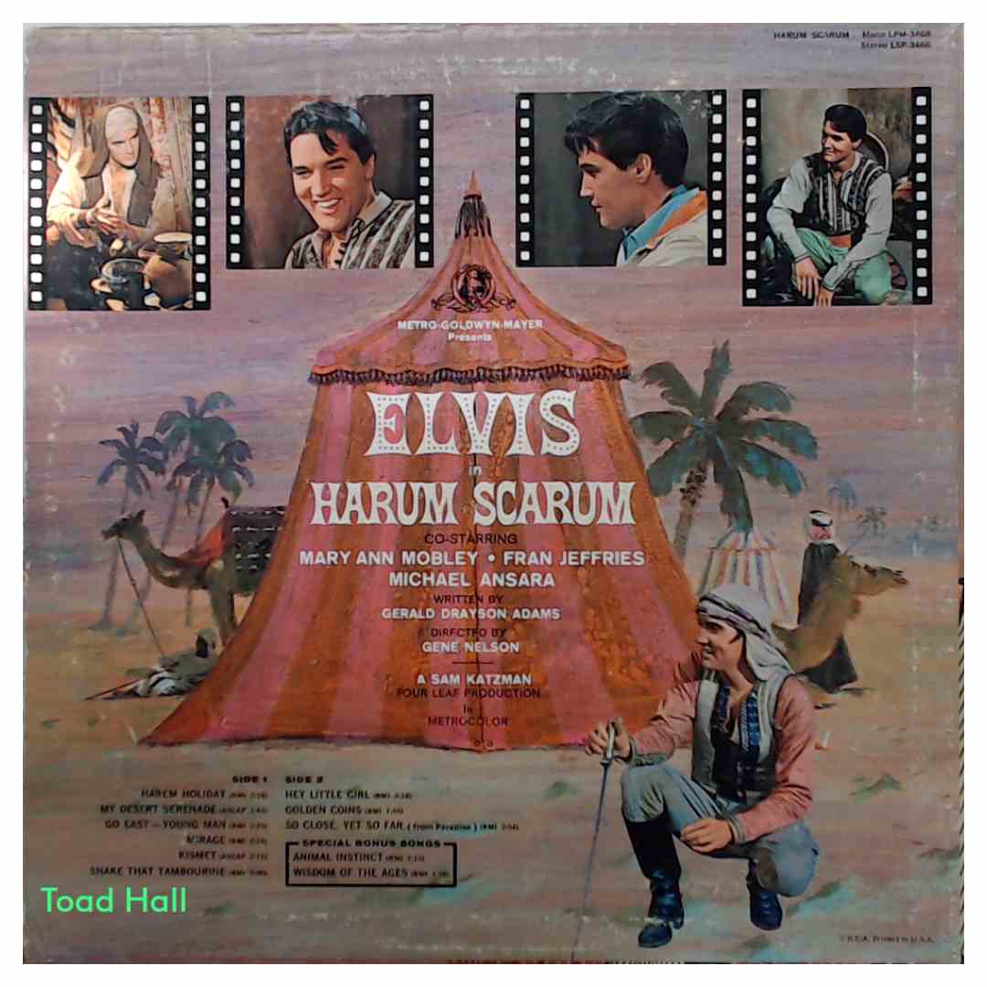 Elvis Presley - Harum Scarum - Used Vinyl