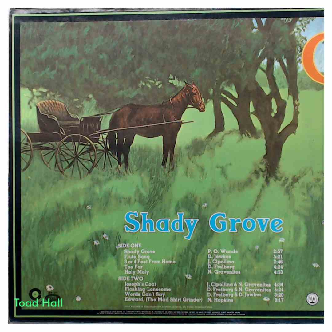 Quicksilver - Shady Grove - Used Vinyl