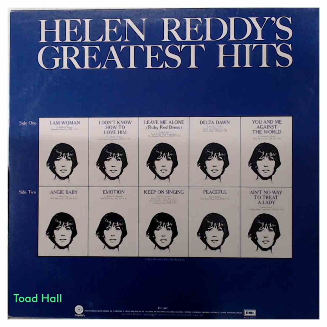 Helen Reddy - Helen Reddy's Greatest Hits - Used Vinyl