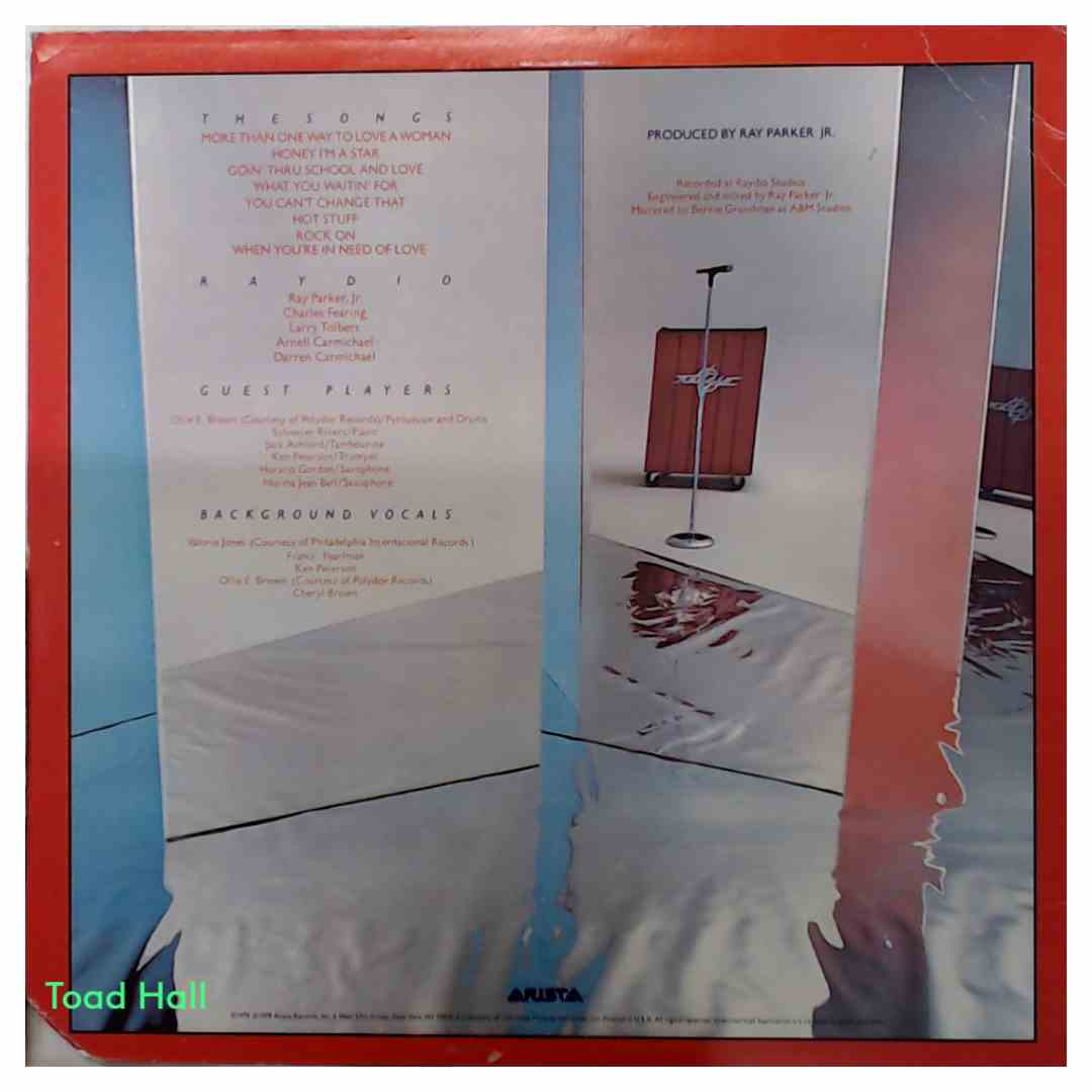 Raydio - Rock On - Used Vinyl