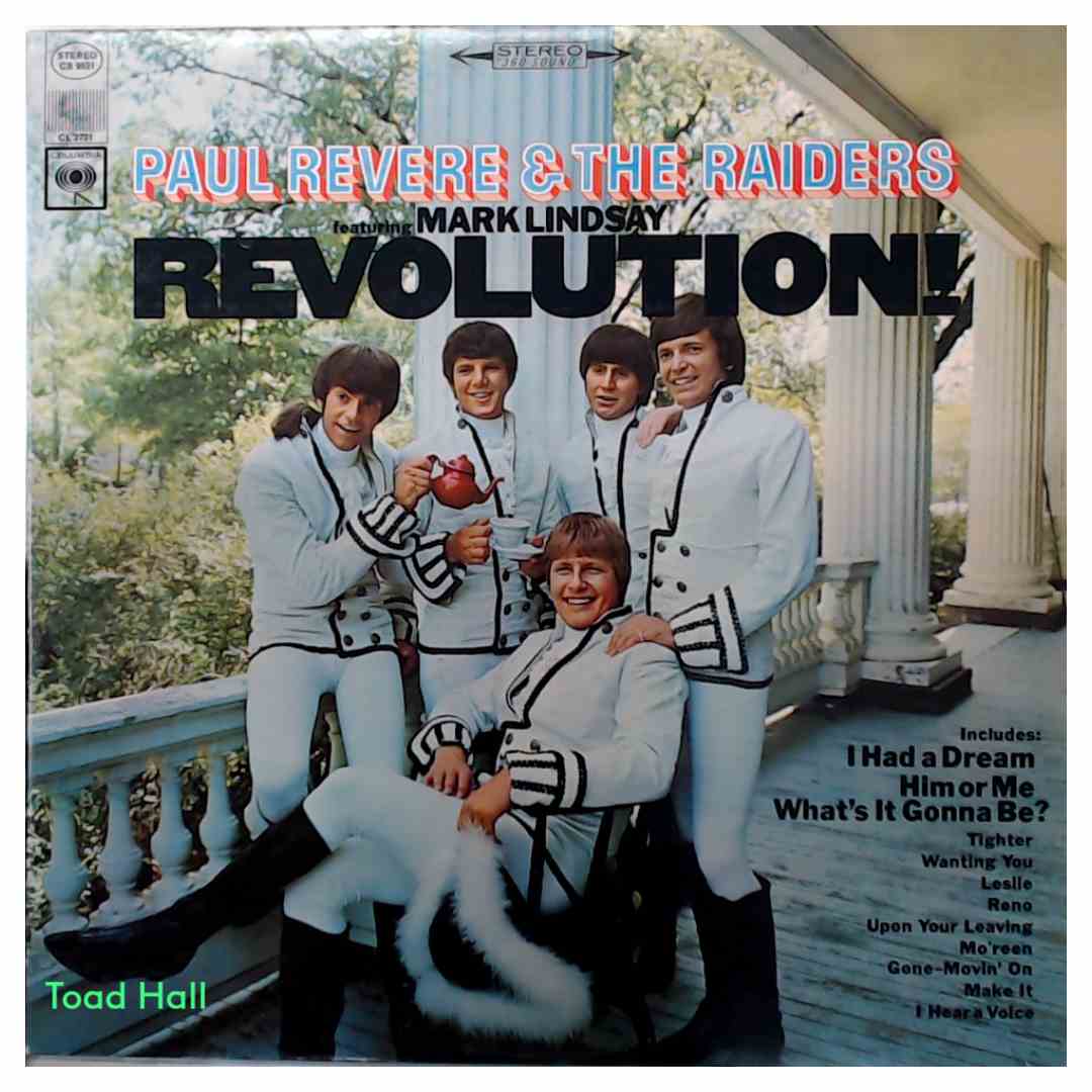 Paul Revere & The Raiders  Revolution  Used Vinyl LP