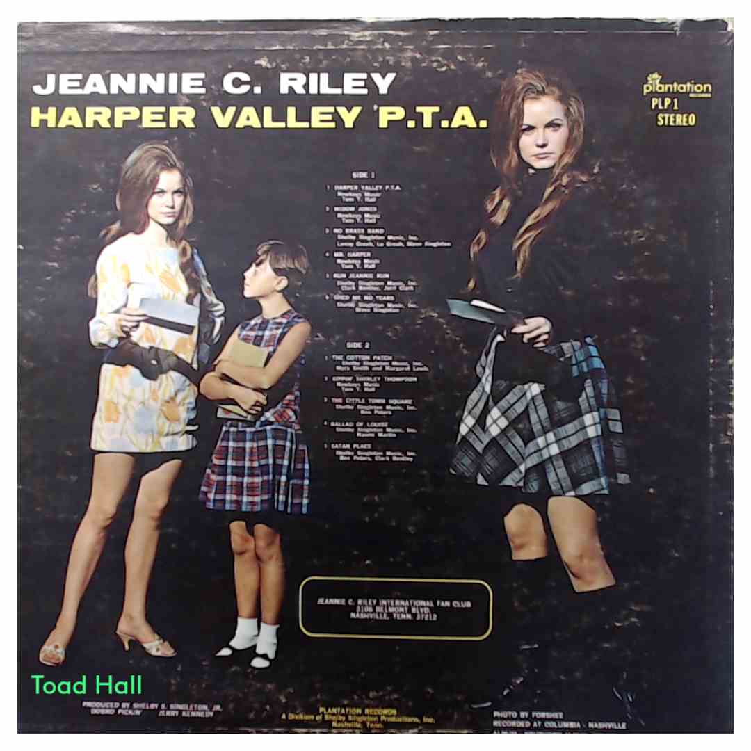 Jeannie C Riley - Harper Valley P.T.A. - Used Vinyl