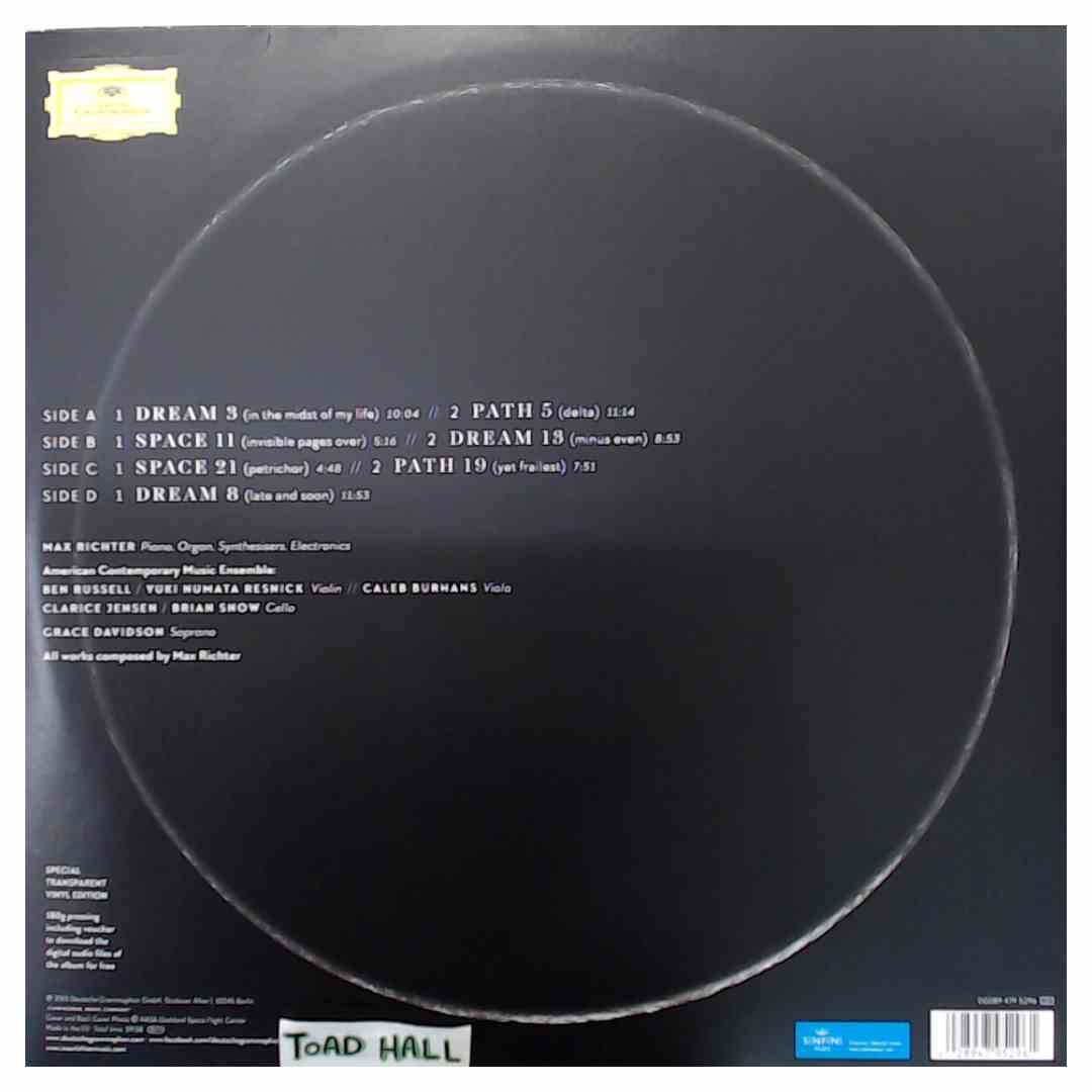 Max Richter - From Sleep (2 LP Translucent Vinyl) - Used Vinyl