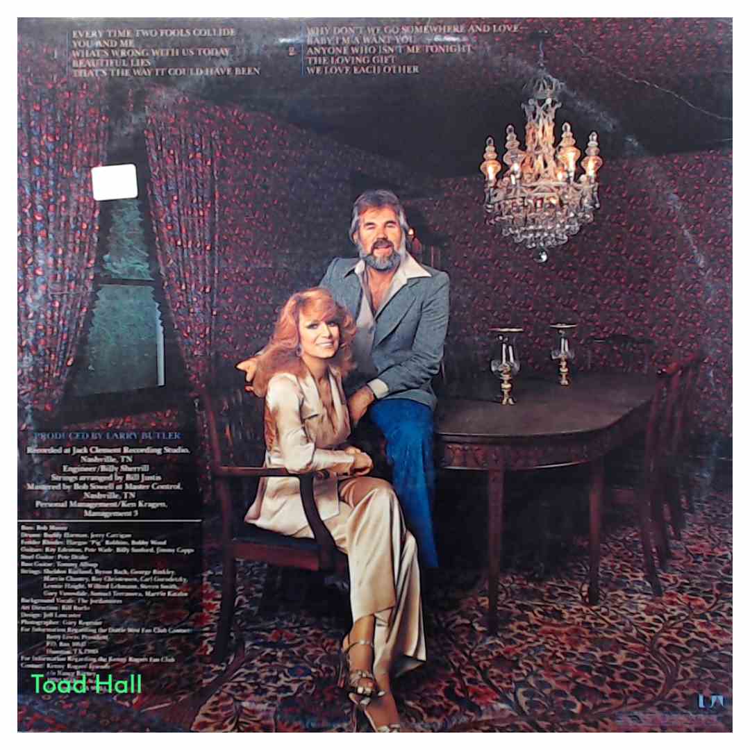 Kenny Rogers & Dottie West - Every Time Two Fools Collide - Used Vinyl