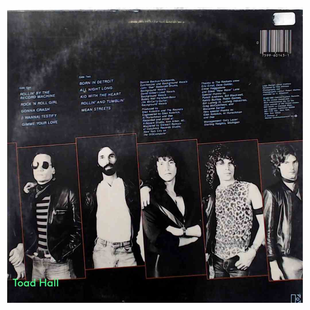 The Rockets - Rocket Roll - Used Vinyl