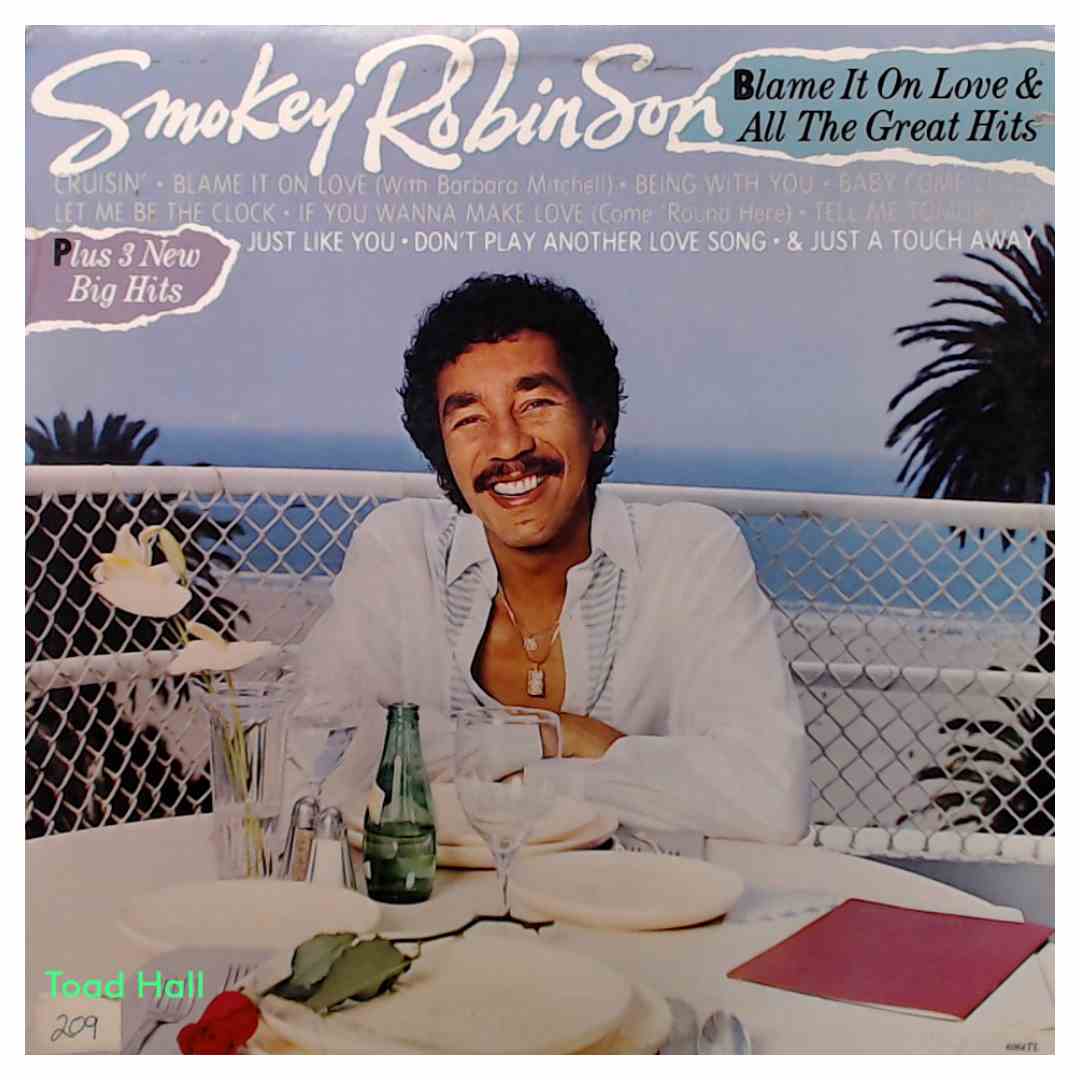 Smokey Robinson - Blame It On Love & All The Great Hits - Used Vinyl