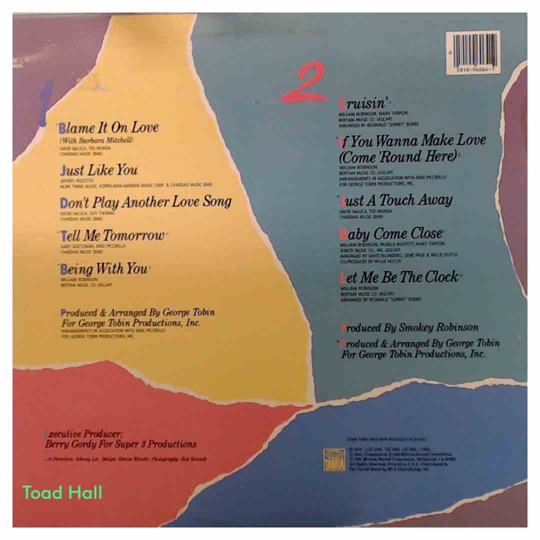 Smokey Robinson - Blame It On Love & All The Great Hits - Used Vinyl