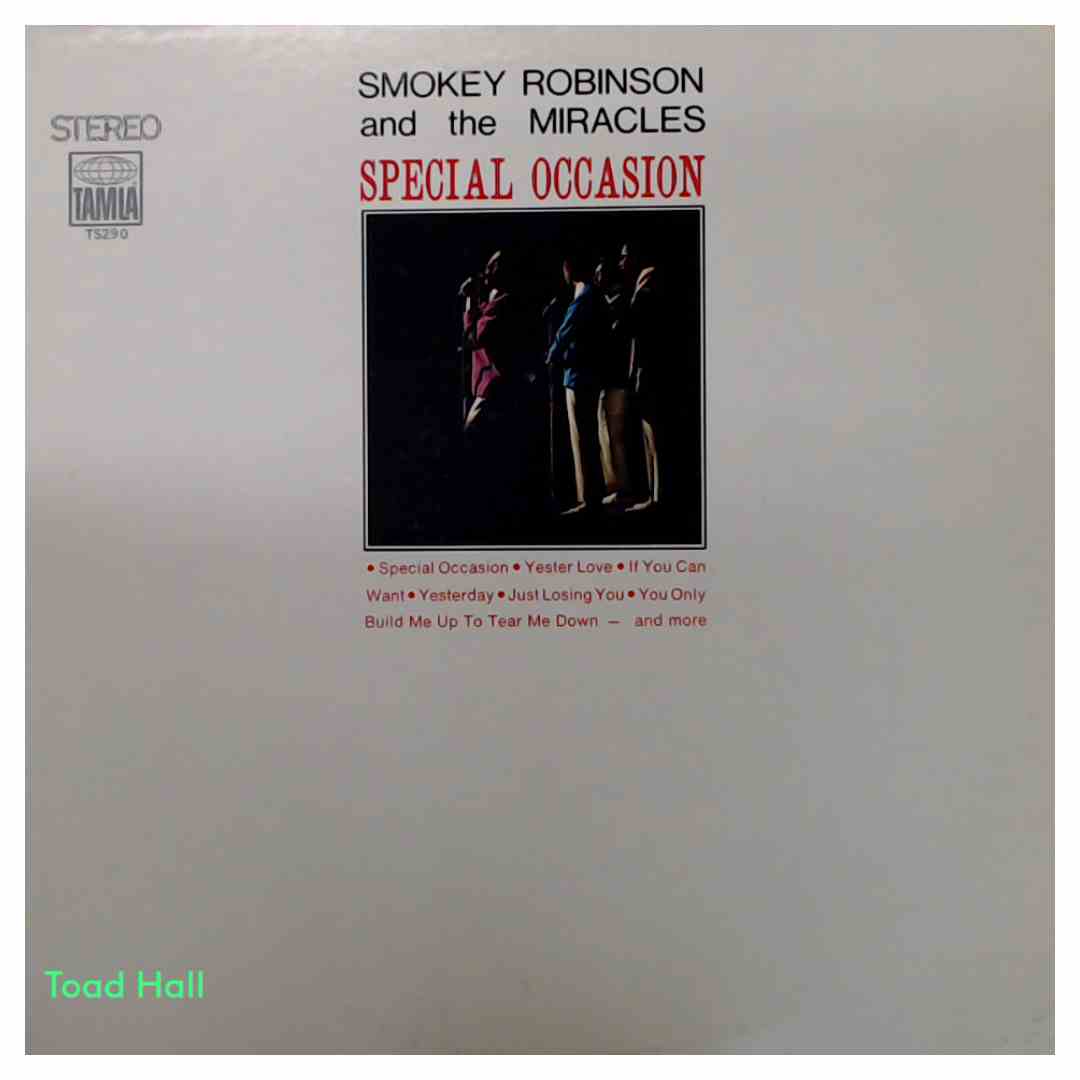 Smokey Robinson and the Miracles - Special Occasion - Used Vinyl