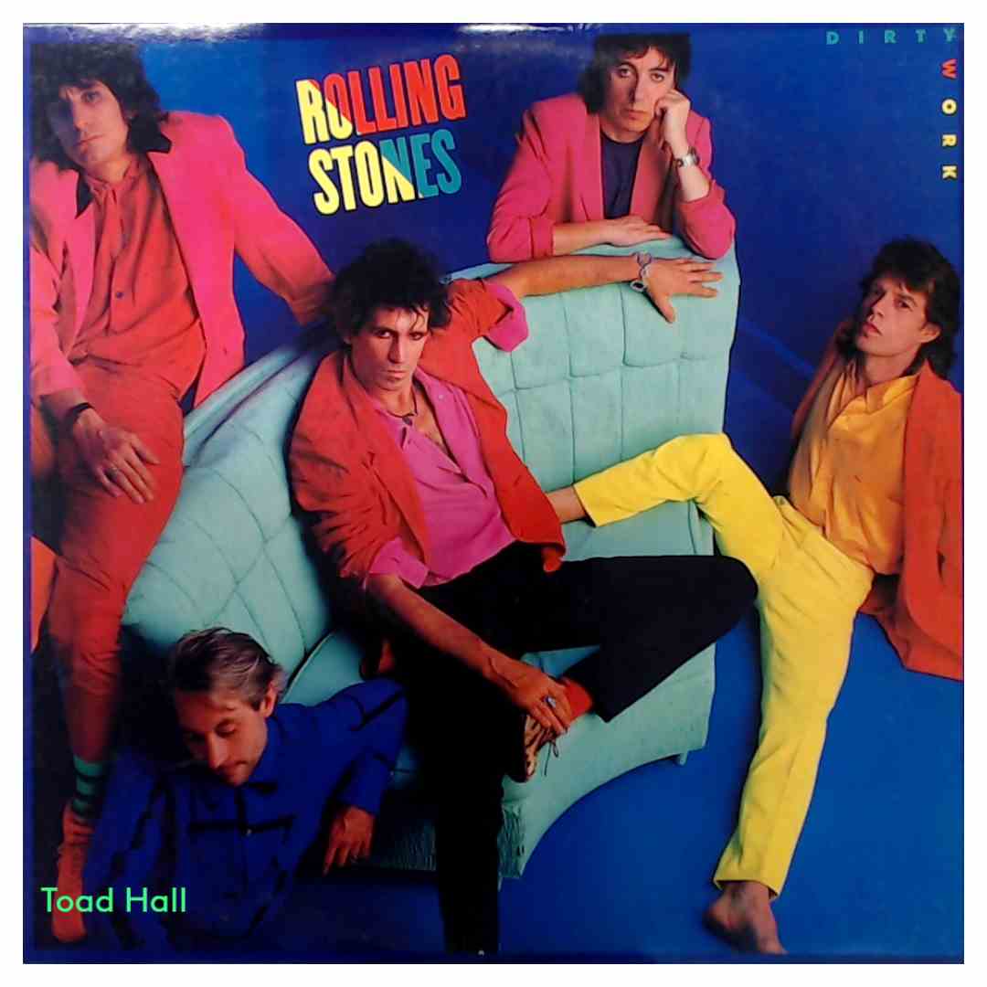 The Rolling Stones  Dirty Work -Used Vinyl LP