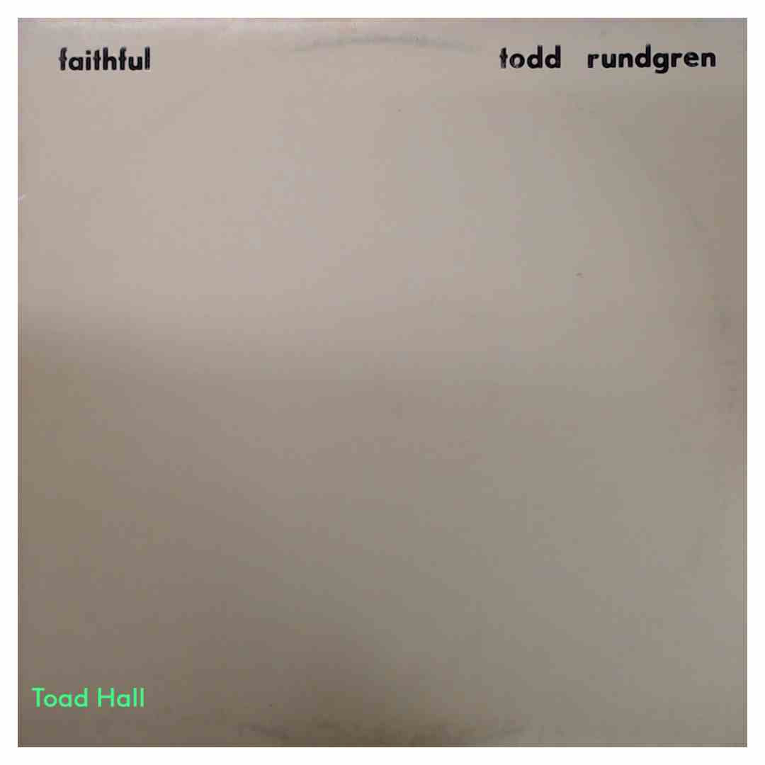 Todd Rundgren - Faithful - Used Vinyl