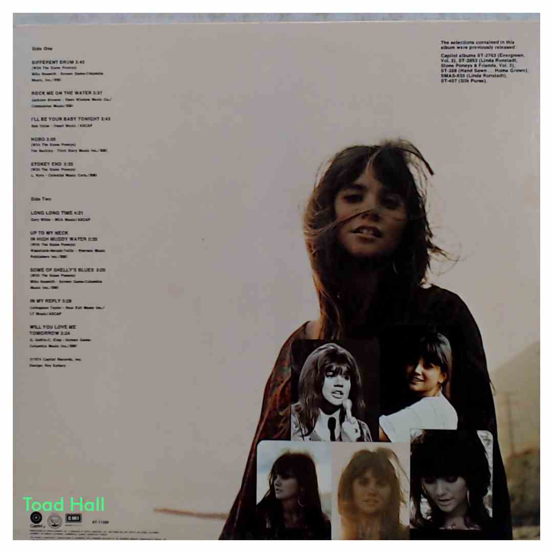 Linda Ronstadt  Different Drum Used Vinyl LP