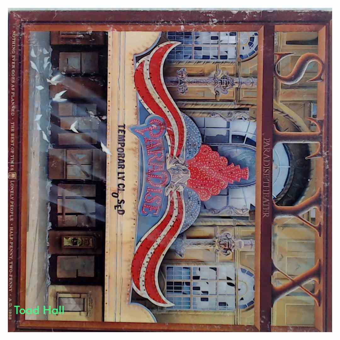 Styx  Paradise Theater Used Vinyl LP