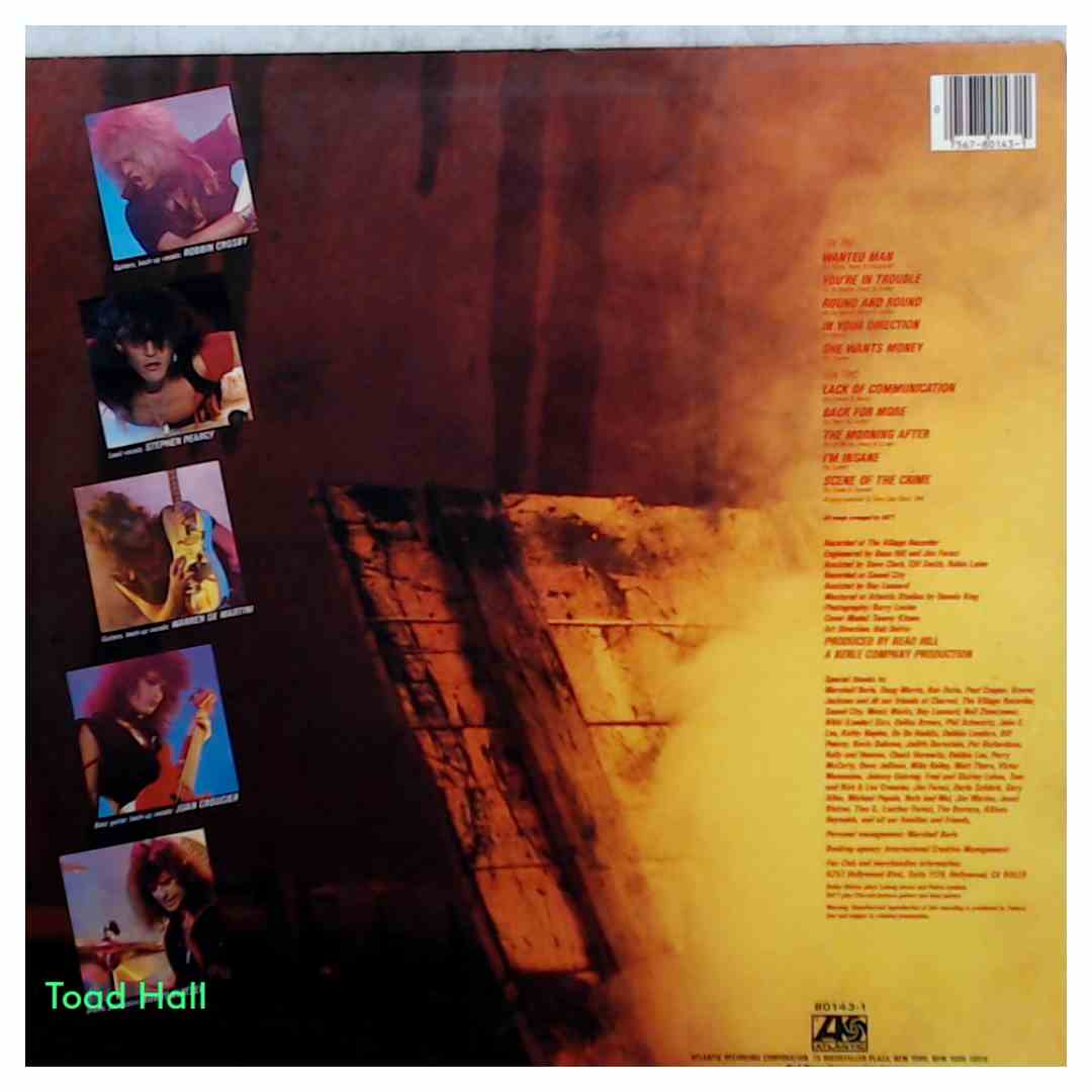 Ratt - Out of the Cellar - Used Vinyl