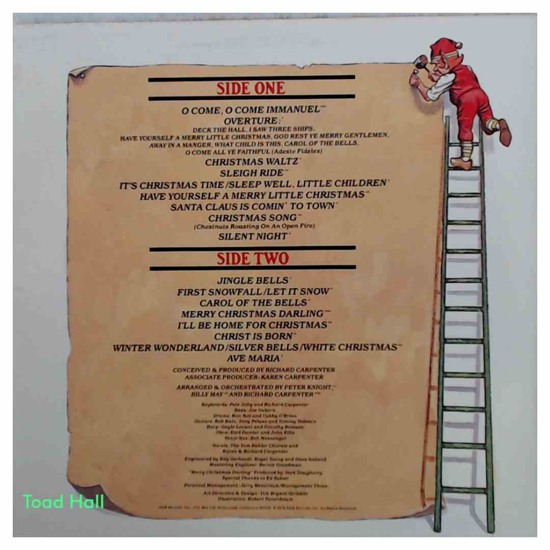 Carpenters - Christmas Portrait - Used Vinyl