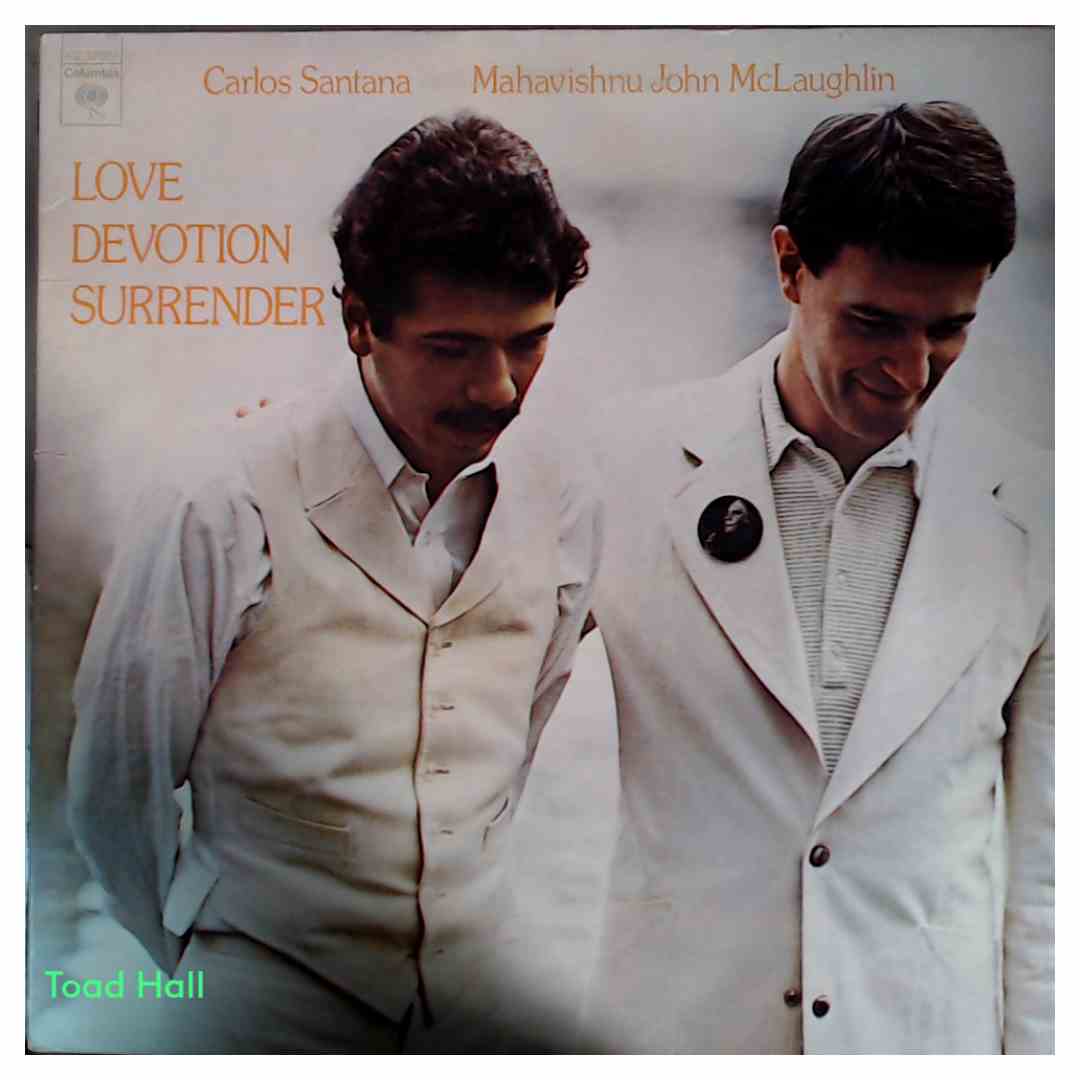 Carlos Santana and Mahavishnu John McLaughlin - Love Devotion Surrender - Used Vinyl