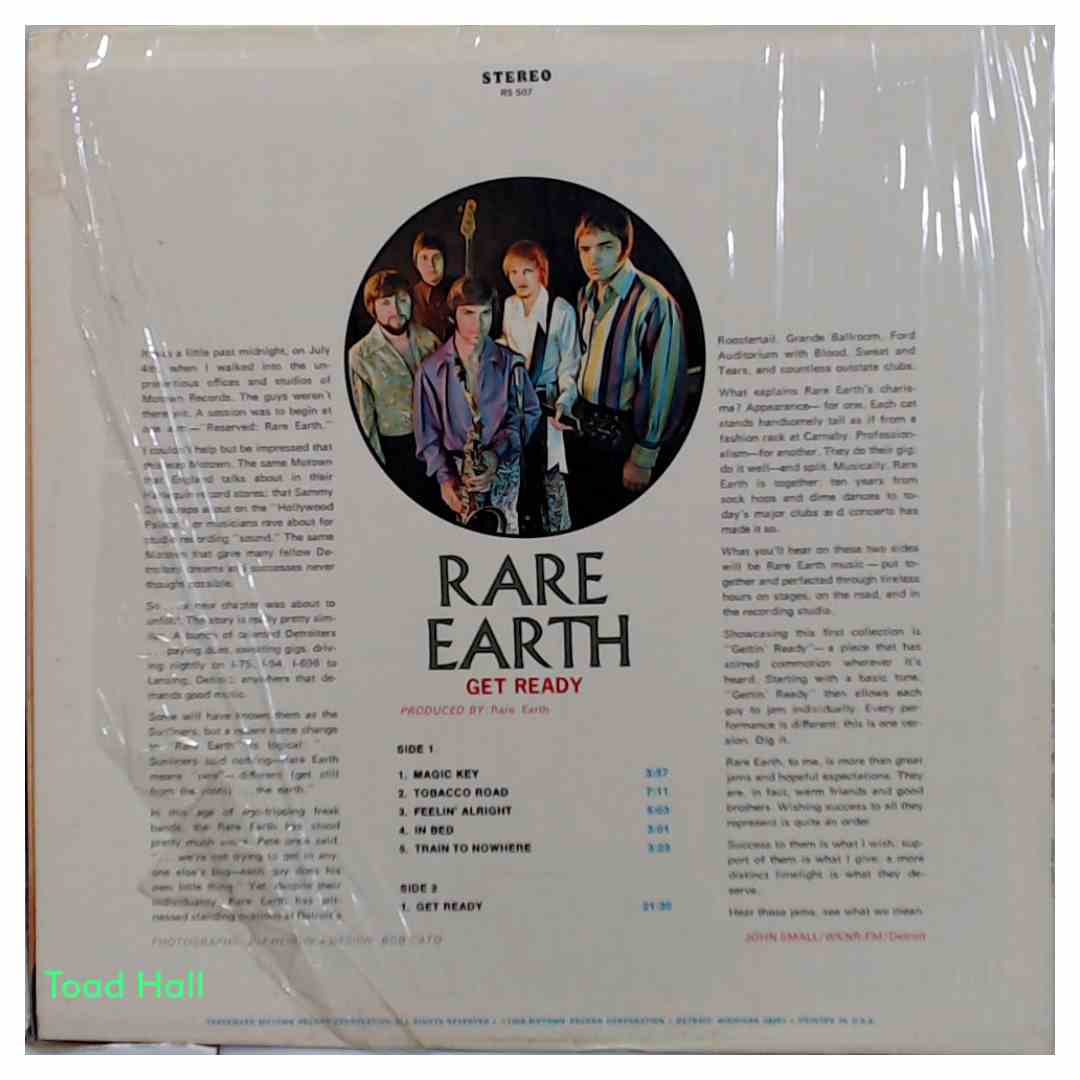 Rare Earth - Get Ready - Used Vinyl