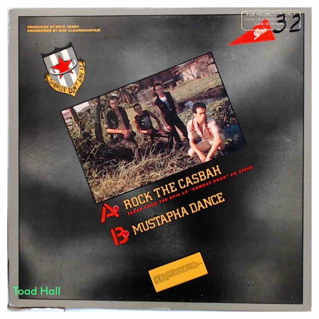 The Clash - Rock The Casbah (Promo Cover) - Used Vinyl