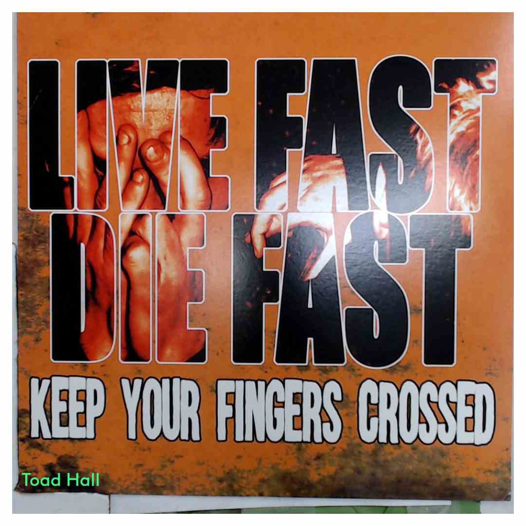 Live Fast Die Fast - Keep Your Fingers Crossed (White Vinyl) - Used Vinyl