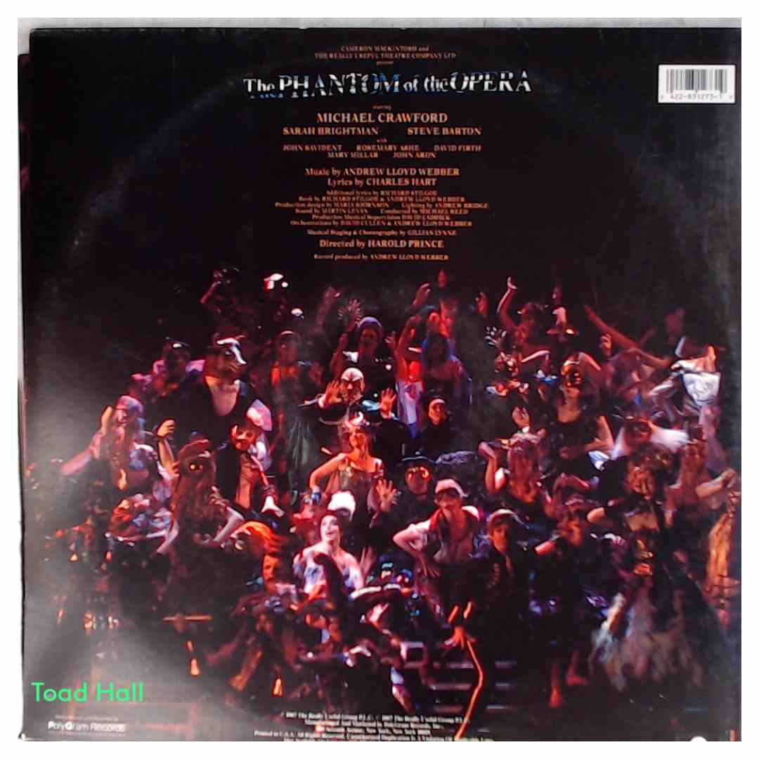 The Phantom Of The Opera (Andrew Lloyd Webber) Soundtrack - Used Vinyl