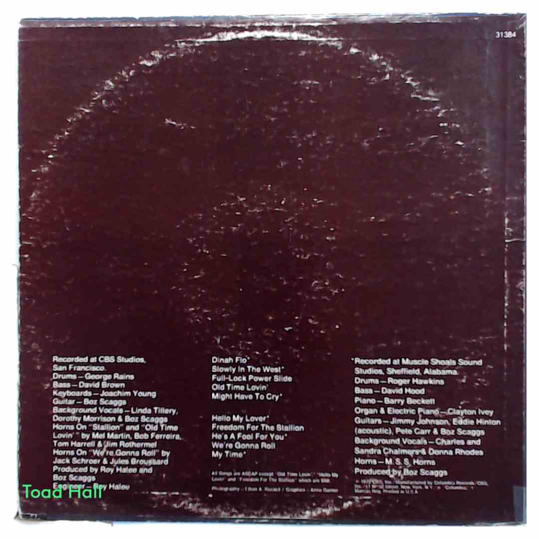 Boz Scaggs - My Time - Used Vinyl