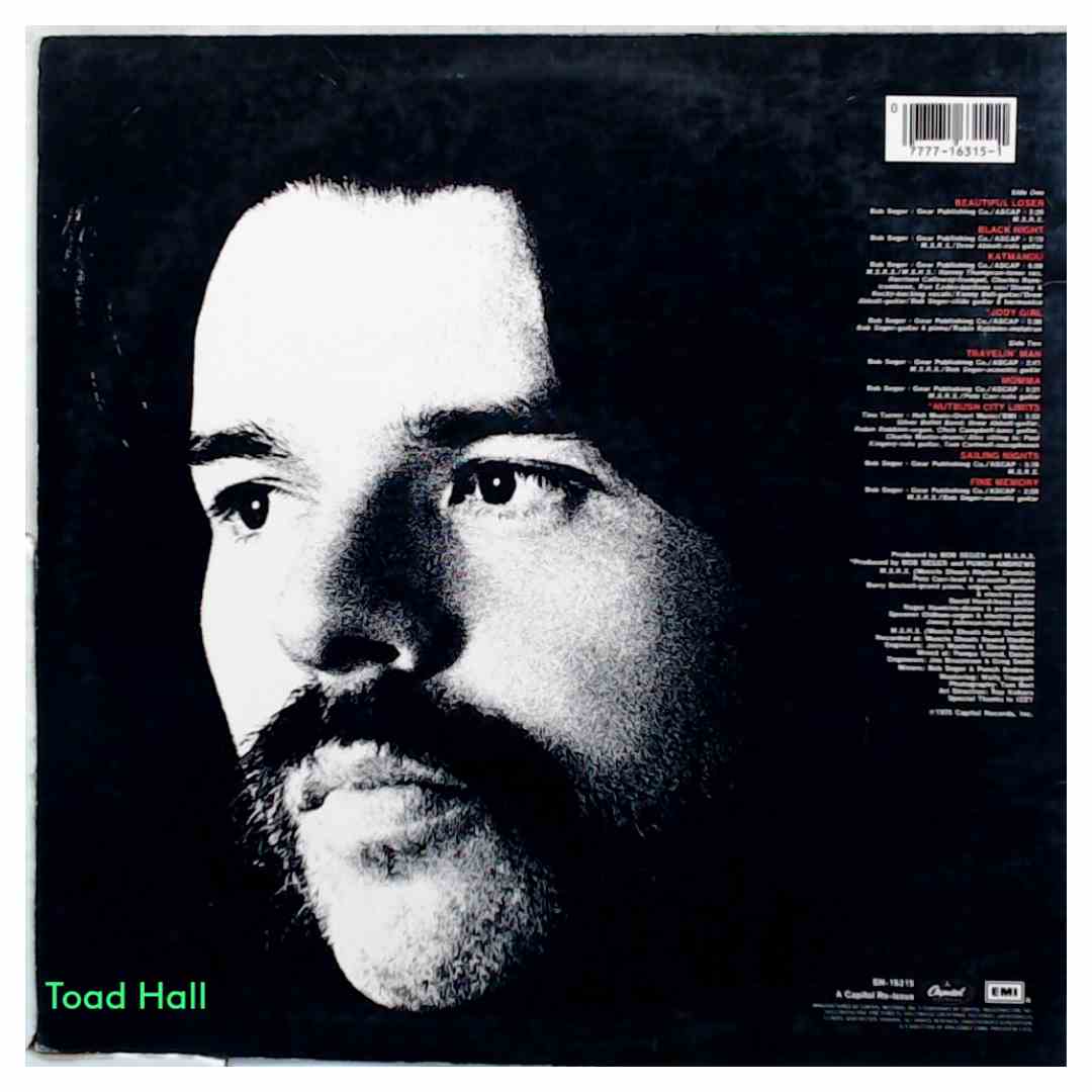 Bob Seger - Beautiful Loser - Used Vinyl
