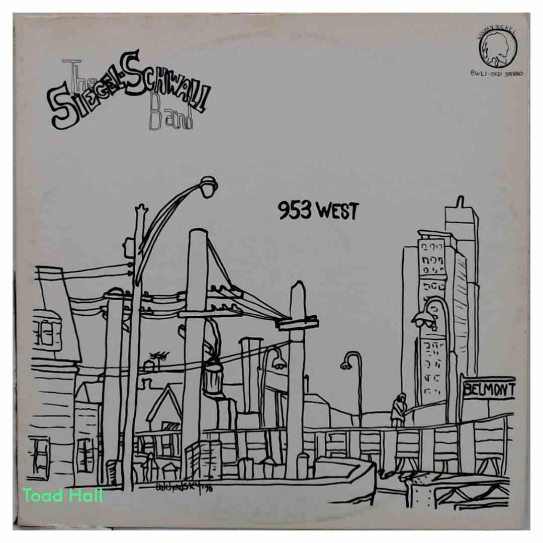 The Siegel-Schwall Band - 953 West - Used Vinyl