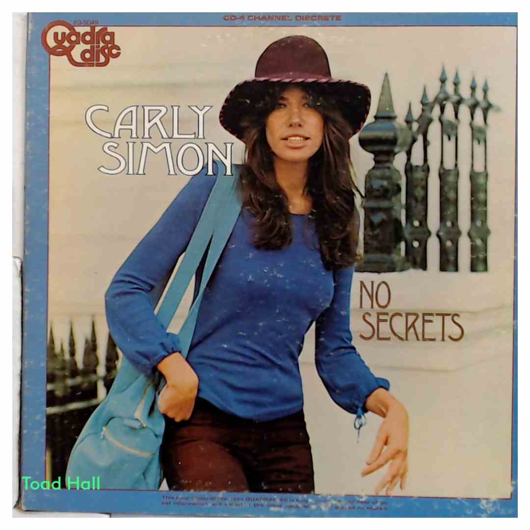 Carly Simon - No Secrets (Quadrophonic) - Used Vinyl