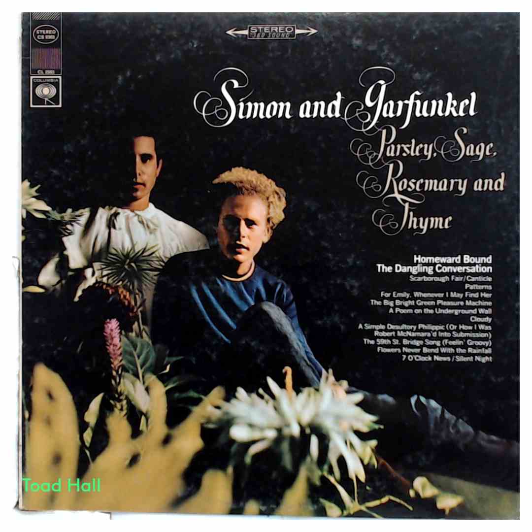 Simon and Garfunkel - Parsley, Sage, Rosemary and Thyme - Used Vinyl