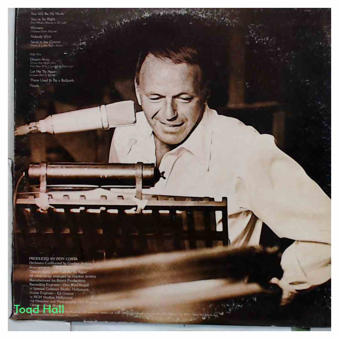 Frank Sinatra - Ol' Blue Eyes Is Back - Used Vinyl