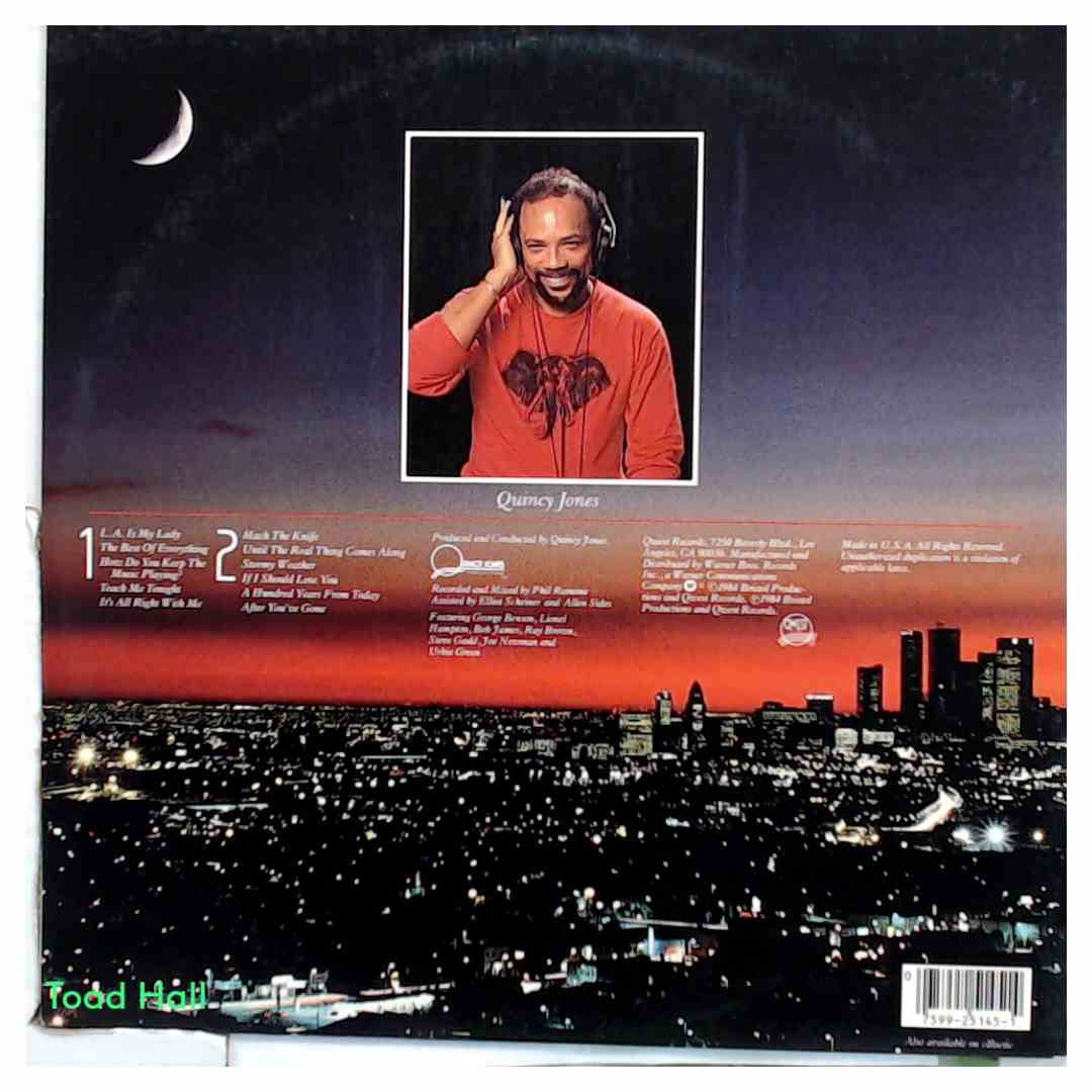 Frank Sinatra with Quincy Jones - L.A. Is My Lady - Used Vinyl