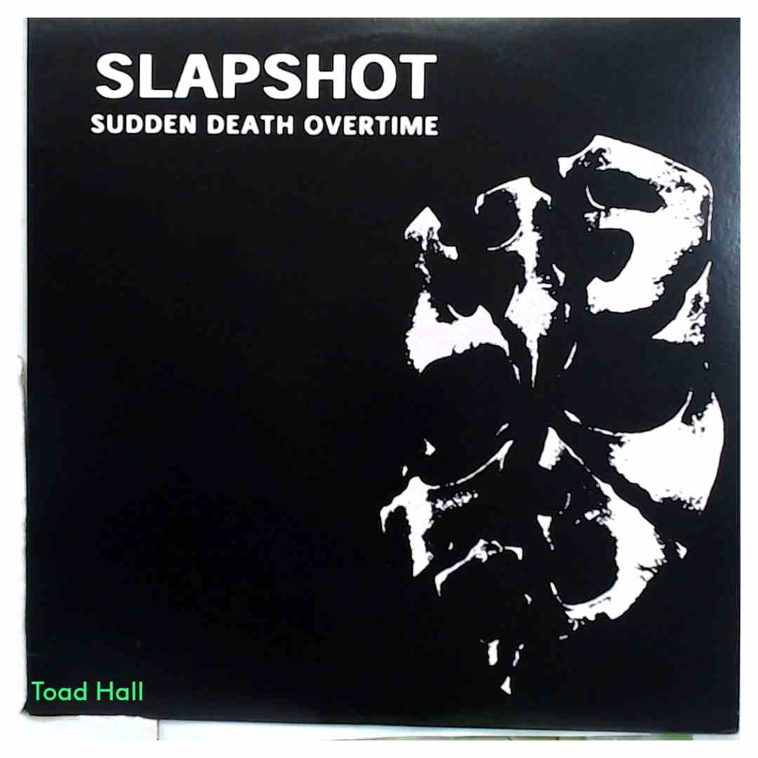 Slapshot - Sudden Death Overtime (Clear Red VINYL) - Used Vinyl