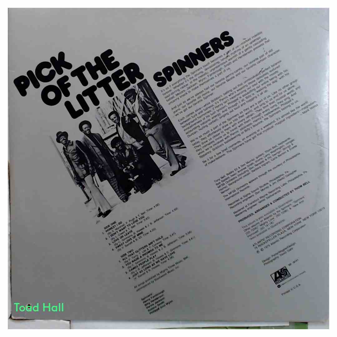 Spinners - Pick Of The Litter - Used Vinyl